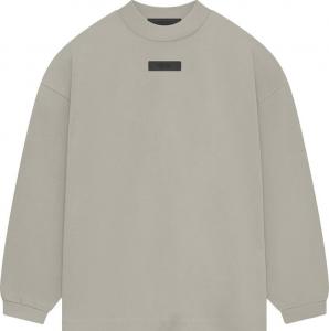 Рубашка Fear of God Essentials Long-Sleeve II 'Seal', серый