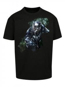 Футболка F4NT4STIC Marvel Black Panther Wild Sillhouette, черный