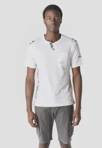 Футболка с короткими рукавами и принтом Koroshi, Blanco White