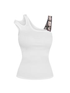 Вязаный топ JIORO BAROQUE PEARL - ESSENTIALS, белый