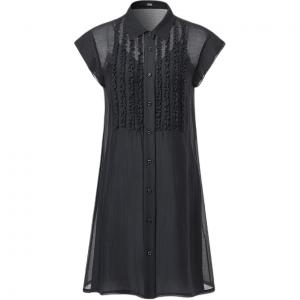 KARL LAGERFELD / Karl Lagerfeld Jeans Karl Lagerfeld SS25 платье с короткими рукавами Women's Black