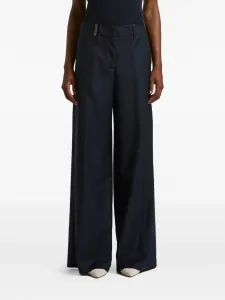 Приталенные брюки палаццо Peserico, синий