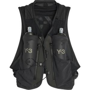 Майка для бега Y 3 с логотипом Y-3, черный