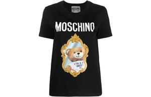 MOSCHINO Футболка женская черная