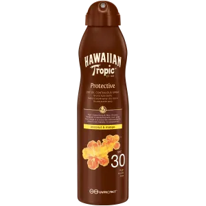 Hawaiian Tropic Protective масло-спрей для загара SPF30, 180 мл
