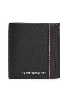 TOMMY HILFIGER Кошелек 'CENTRAL TRIFOILD' в черном цвете