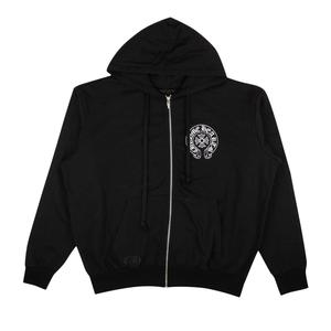 Толстовка с капюшоном на молнии Chrome Hearts Los Angeles, цвет Черный