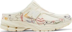 Кроссовки New Balance Bryant Giles x 2002R Mule 'The Artist’s Shoe', белый