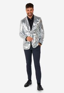 Пиджак SEQUINS Suitmeister, серебристый