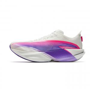 Амортизация, отскок, низкие кеды Anta, papyrus белый/fluorescent rose красный/palace фиолетовый-2