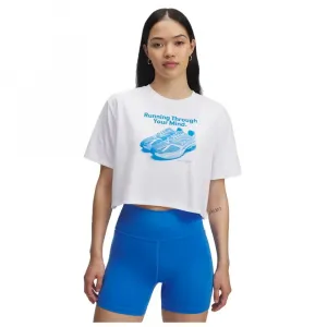 Футболка с коротким рукавом Under Armour Varsity Oversized, белый