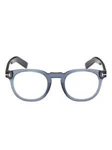 Очки в круглой оправе Tom Ford, синий
