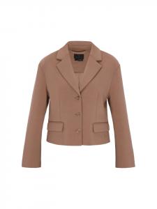 DreiMaster Женский пиджак песочного цвета