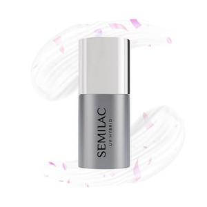 Для гибридных лаков Flower Flakes 7 мл T23 Semilac Matte Top, Silcare