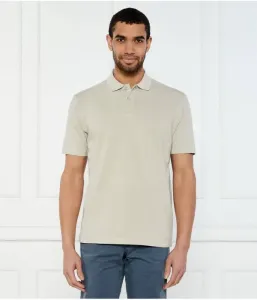 Поло Pe__Dye regular fit Boss Orange, бежевый