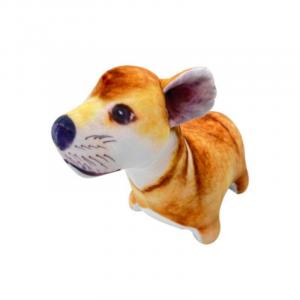 Игрушка плюшевая кукла с дизайном игривого щенка высота 25см Shangjia