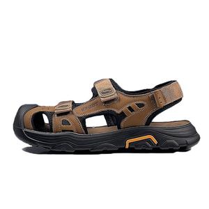 SENJIALUO Износостойкие легкие противоскользящие треккинговые ботинки для речных походов мужские - хаки, цвет Khaki