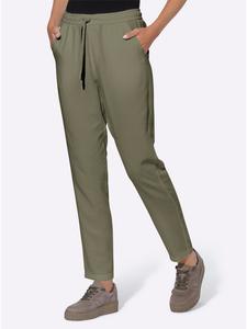 Тканевые брюки Heine, хаки