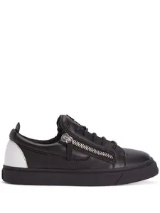 Кроссовки Nicki с контрастными вставками Giuseppe Zanotti, черный