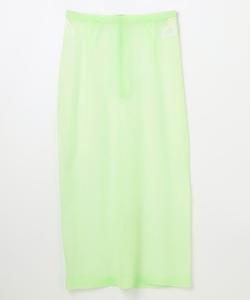 Прозрачная трикотажная юбка