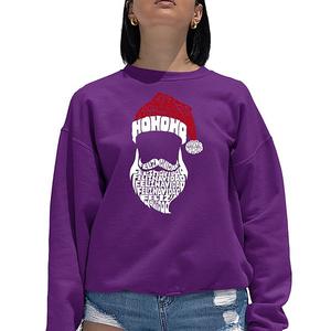 Футболка Feliz Navidad Santa Claus с принтом La Pop Art, Purple