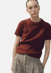 Простая футболка Mango, Brown