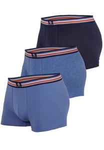 Боксеры Haasis Bodywear 3er-Set: Pants, цвет navy/poseidon/stahl