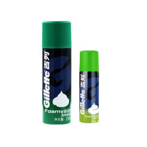 Пена для бритья уход за бритьем очищение 210г+50г Gillette