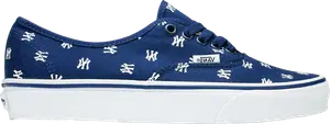 Кеды Vans Authentic New York Yankees, синий