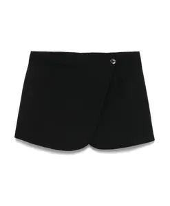 Мини-Юбка приталенного кроя Coperni, черный