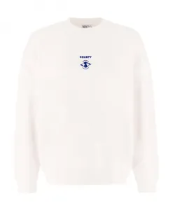 Толстовка в стиле кэжуал Marcelo Burlon, белый