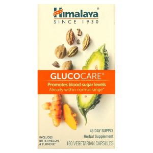 Добавка Himalaya GlucoCare, 180 растительных капсул