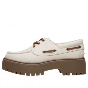 (WMNS) Ботинки Timberland Stone Street Platform Boat 'Off-White Nubuck'