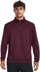 Under Armour мужская флисовая толстовка Armourfleece 1/4 молния, (600) Dark Maroon/Black