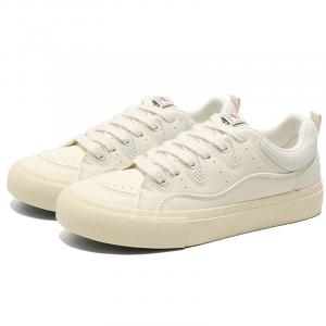 Medd Мужские низкие скейтерские кеды бежевые, цвет Beige