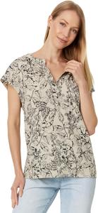 Женская туника-блузка с бабочкой от Tommy Hilfiger, Natural Multi