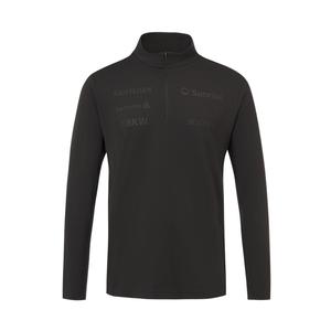 Sports Casual Men's Long Sleeved Knitwear Men's DESCENTE, Bk-Tap Shoe