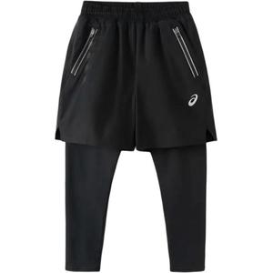 Спортивные детские брюки для подростков весна-осень ASICS, черный