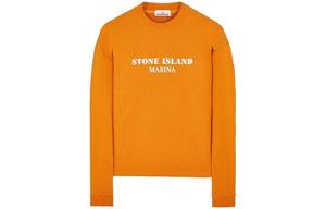 Толстовка унисекс ржаво-желтая Stone Island, желтый