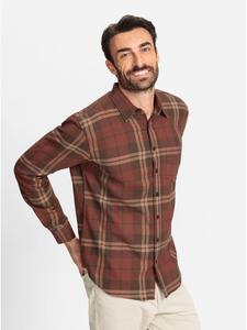 Рубашка из фланели в шоколадную клетку WITT WEIDEN