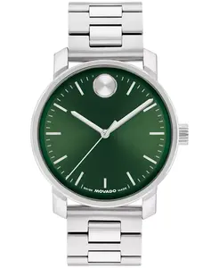 Мужские смелые аксессуары Swiss Quartz наручные часы из нержавеющей стали, 41mm Movado