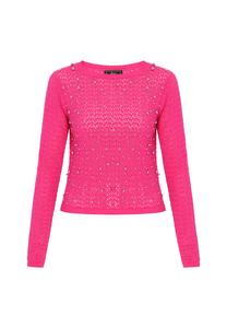 Faina Свитер 'Festive' в цвете Raspberry