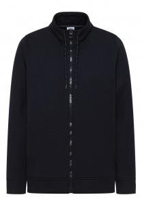 Толстовка с капюшоном на молнии CECIL, темно-синий