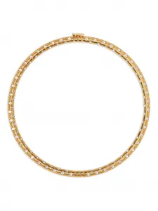 Ожерелье, украшенное кристаллами VERSACE, золотой