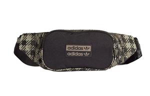 Полиэстеровая сумка через плечо, слинг-сумка, поясная сумка унисекс глиняно-черный Adidas Originals