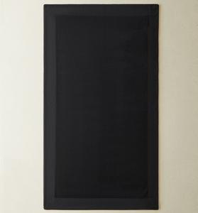 Полотенце Zara Home Beach With Linen Border, темно-синий