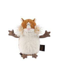 Мягкая игрушка Chubby Cheek BeastsTown в красновато-коричнево-белом цвете