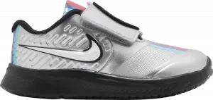 Кроссовки Nike Star Runner 2 Auto TDV 'Metallic Silver', серебряный
