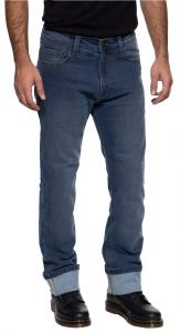 Брюки King Kerosin Kustombuilt Blue для мотоцикла Текстильные