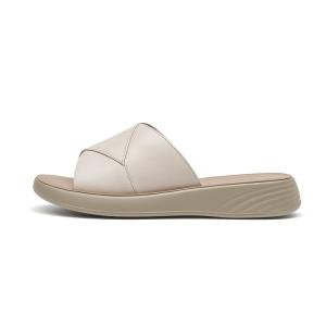 Женские сандалии-слайдеры из полиуретана с противоскользящим покрытием, цвет экрю Spider King, Ecru